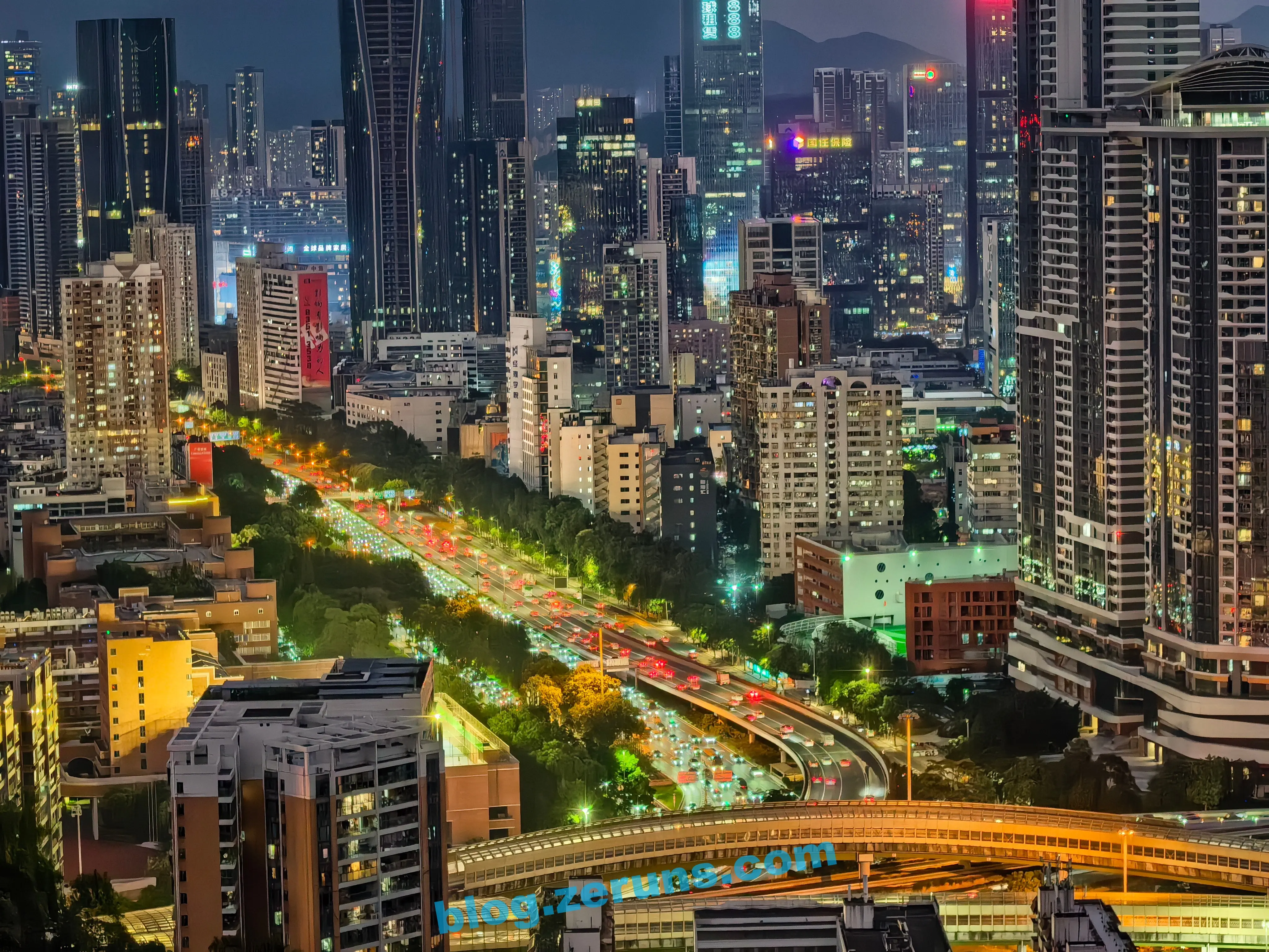 Hiking Trip to Bijia Mountain in Shenzhen: Shenzhen Sunset & Night View Photos